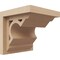 Ekena Millwork 5"W x 5"D x 5"H Wide Sheridan Rough Cedar Woodgrain TimberThane Corbel, Primed Tan CORUR05X05X05SHERCPR - alternate 1